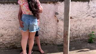 Chubby in mene in sesati na ulici, jedli mojo rit, in se usedel, da uživajo