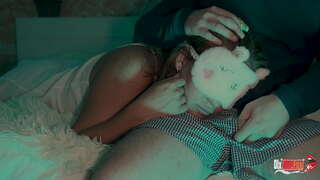 Ma Ärkan üles ja mu kasuema tema UINAK ja cum tema suus! 4k